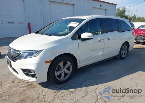 2019 Honda Odyssey Ex-L z USA, uszkodzony, nr VIN 5FNRL6H71KB114533